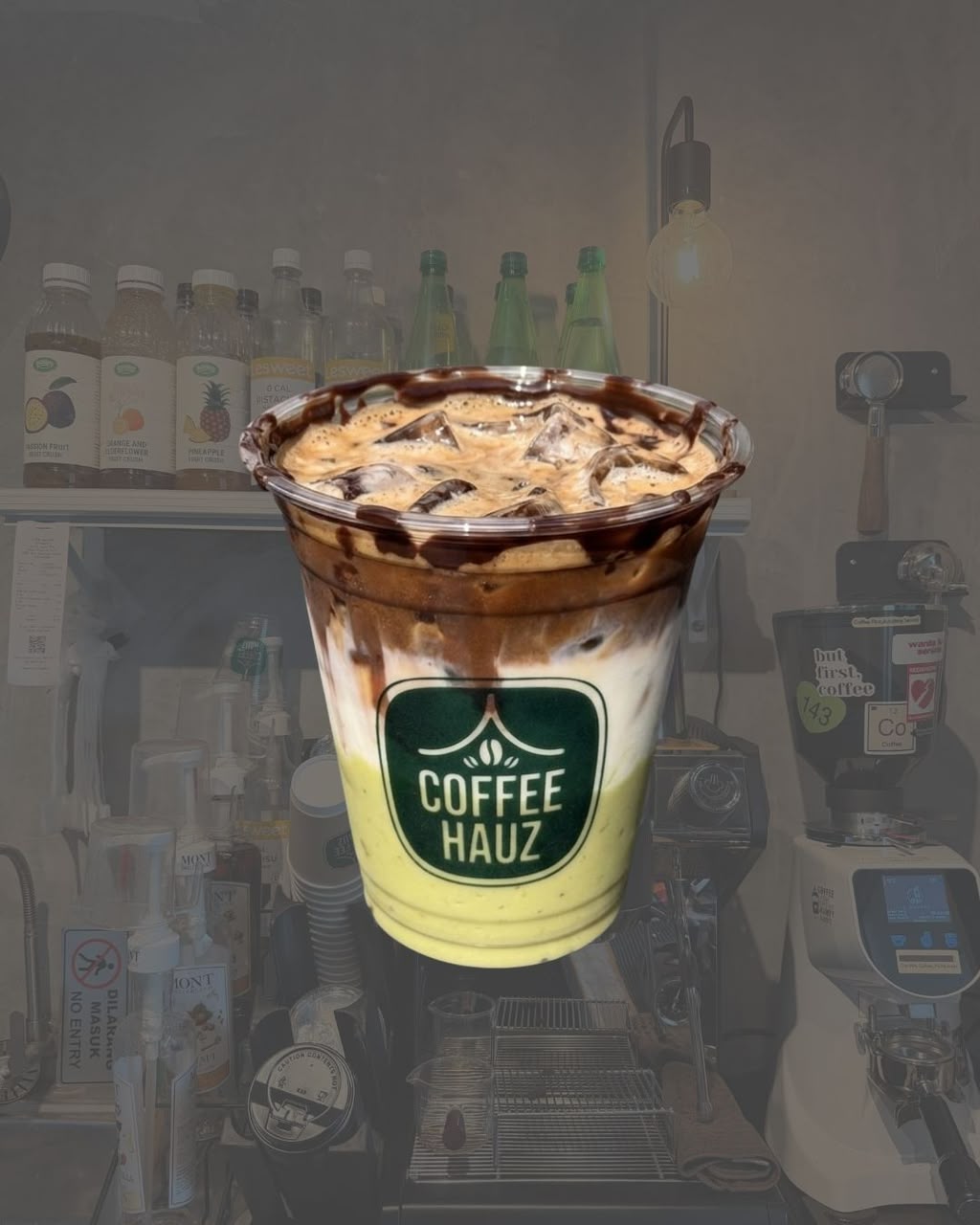 Iced Avocado Coffee