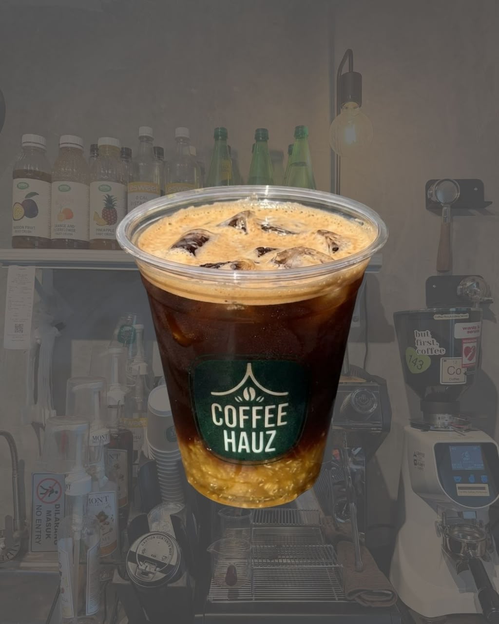 Iced Pineapple Crush Americano